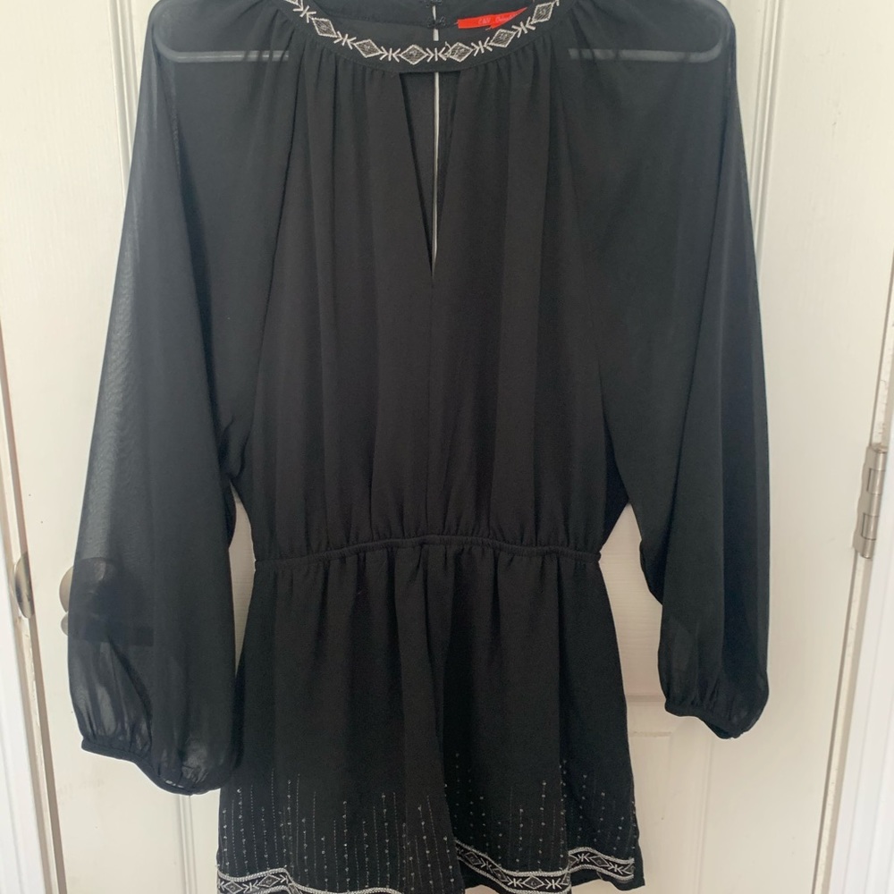 Dillard’s black romper